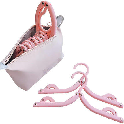 Portable Foldable Clothes Rack Travel Drying Stand for Home and Outdoor Use