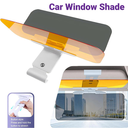 Day Night Anti Glare Sun Visor Mirror High Beam Shield Driver Eye Protection