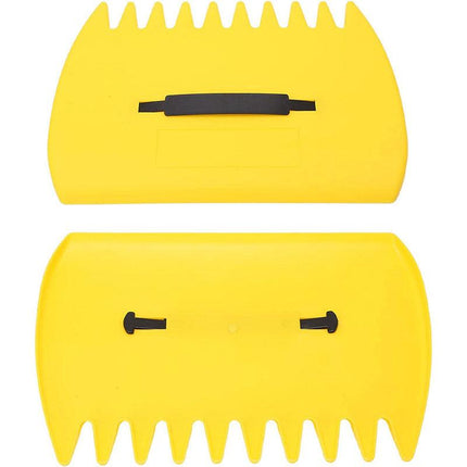 2pcs Outdoor Leaf Clip Plastic Rake Garden Tools Collecting Leaves Yard Cleanup