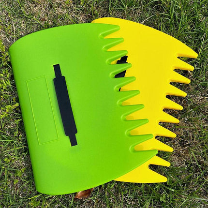 2pcs Outdoor Leaf Clip Plastic Rake Garden Tools Collecting Leaves Yard Cleanup