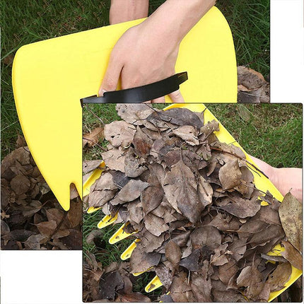 2pcs Outdoor Leaf Clip Plastic Rake Garden Tools Collecting Leaves Yard Cleanup