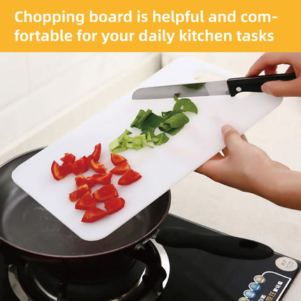 Plastic Cutting Board Small Size Chopping Board for Kitchen Food Prep Home Use