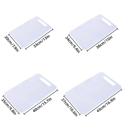 Plastic Cutting Board Small Size Chopping Board for Kitchen Food Prep Home Use