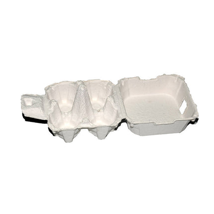 300PCS Paper Egg Tray 4 Slot Molded Pulp for Egg Packaging Use