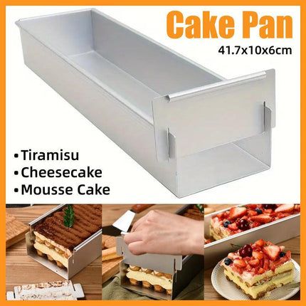 Tiramisu Mould Rectangular Cake Mould Baking Pan Dessert Mold Kitchen Tool