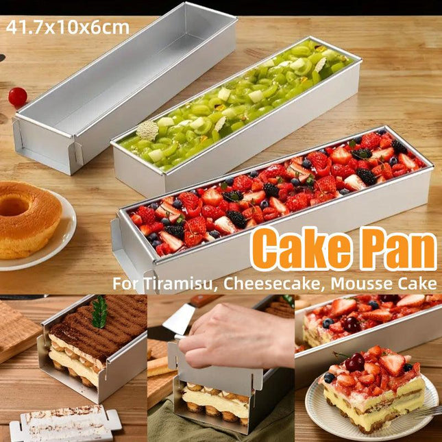 Tiramisu Mould Rectangular Cake Mould Baking Pan Dessert Mold Kitchen Tool
