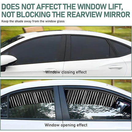 4PCS Universal Car Side Window Baby Sun Shade Breathable Screen Cover Sunshade