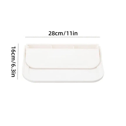 2pcs Collapsible Wall Shelf Folding Storage Rack Space Saving Organizer Holder
