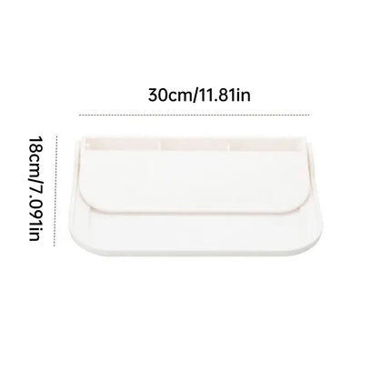 2pcs Collapsible Wall Shelf Folding Storage Rack Space Saving Organizer Holder