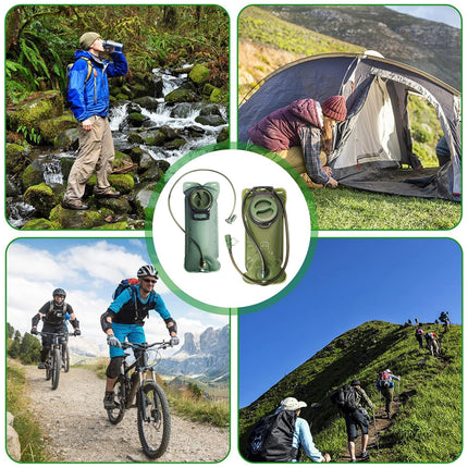 Hydration Bladder Water Bag 2L 2.5L 3L Outdoor Hiking Camping Cycling Pack