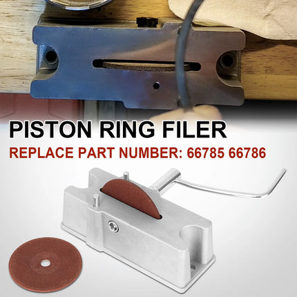 Hand Crank Piston Ring Filer Replacement Part 66785 66786 for Engine Repair