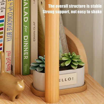 4 Tier Narrow Gap Free-Standing Storage Shelf Space Saving for Home Bedroom Use