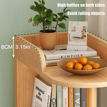4 Tier Narrow Gap Free-Standing Storage Shelf Space Saving for Home Bedroom Use