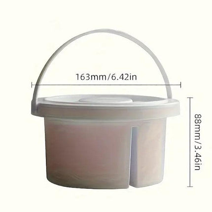 Portable Pen Wash Bucket Multifunctional Painting Palette for Artists Crafters