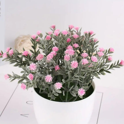 30 PCS Artificial Breath Flowers Pink Realistic Looking Low Maintenance