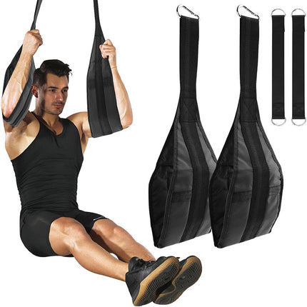 Pull Up Bar Strap Suspension Trainer Home Fitness Cantilever Strength Equipment