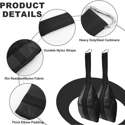 Pull Up Bar Strap Suspension Trainer Home Fitness Cantilever Strength Equipment