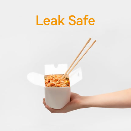 50PCS Disposable Packaging Box Food Grade Leak Proof Oil Resistant Takeaway Use