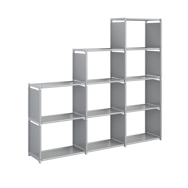 Home Multi Layer Combination Bookcase Storage Rack Sturdy Durable Space Saving