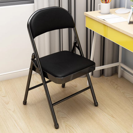 Folding Chair 2PCS Home Portable Training Computer Office Dining Cosmetic Chair