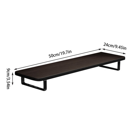 Desktop Computer Monitor Riser Storage Stand Sturdy Durable Easy to Install