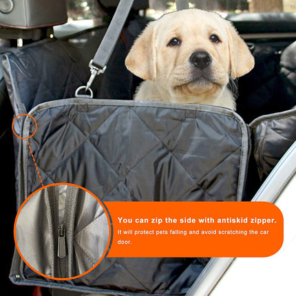 Waterproof Pet Car Mat Hammock Nonslip Back Protector for Dogs and Cats