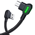Mcdodo Fast Usb Cable Heavy Duty Charging Syn Charger Micro-USB 90 Degree Angle Au - Aimall