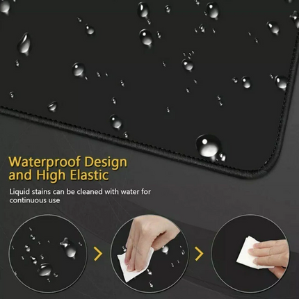 Logitech Gaming Mouse Pad Non-Slip Comfortable Mat Rubber Base Soft Cloth Black