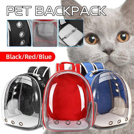 Pet Outdoor Carrier Backpack Cat Dog Puppy Travel Space Capsule Shoulder Bag