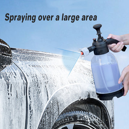 2L Car Wash Foam Sprayer Hand Held Pump Wash Spray Bottle Snow Foam Detailing