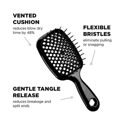 Hollow Hair Comb Fluffy Styling Makeup Comb for Volumizing and Texturizing Hair