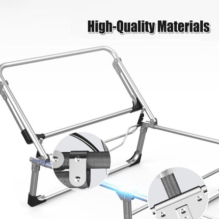 Multifunctional Recliner Folding Bed Lounge Chair for Lunch Break Relaxation