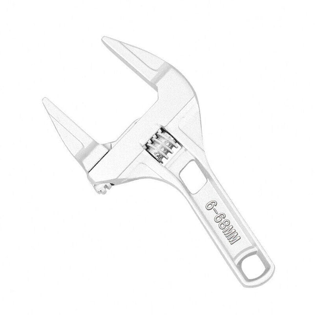 Wide Jaw Wrench Shifter Spanner 6-68Mm Adjustable Light Duty Key Hand Tool Light