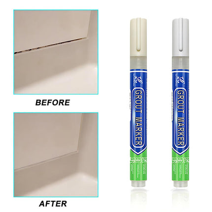 6Colours Tile Repair Pen Styling Wall Gap Grout Refresher Marker Bathroom