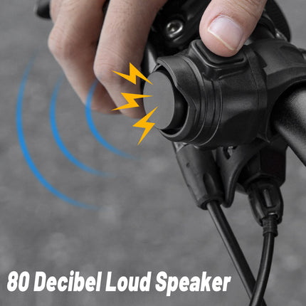 Bicycle Bell Cycling Electric Horn Warning Electric Bell Loud Bike Horn Alert