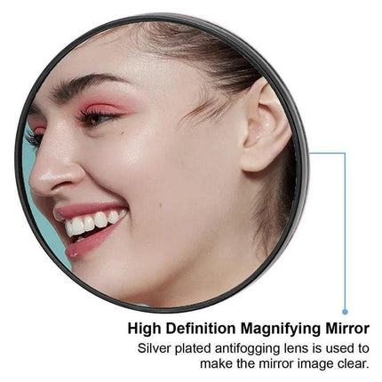 5/10/15X Magnifying Makeup Mirror Cosmetic Beauty Compact Shaving Round Suction