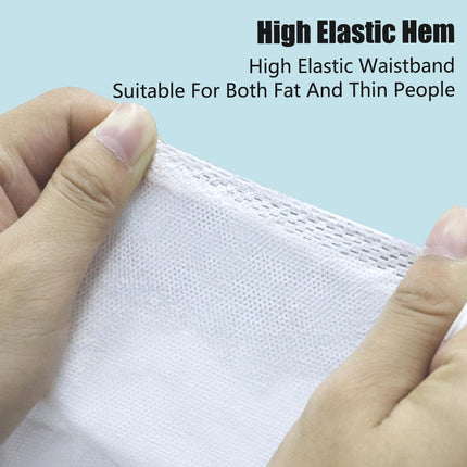 100PCS Disposable Nonwoven Sauna Spa Travel Briefs Women Thickened Panties
