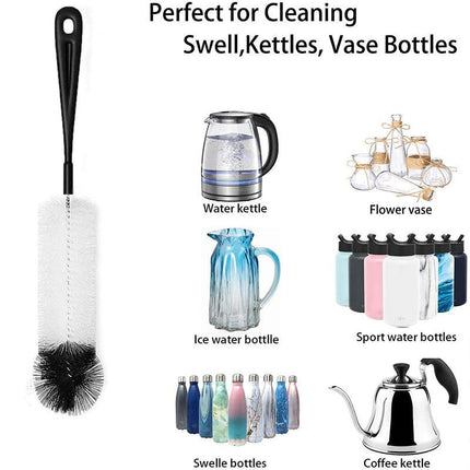 8 Pcs Nylon Straw Brush Set Cleaner Bottle Glass Tube Pipe Small Long Cleaning
