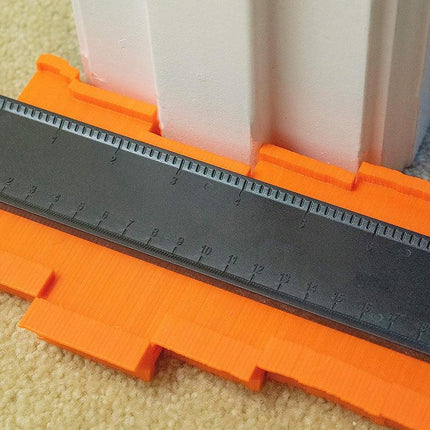 10" Shape Contour Duplicator Profile Tiling Gauge Laminate Tile Edge Shape AU - Aimall