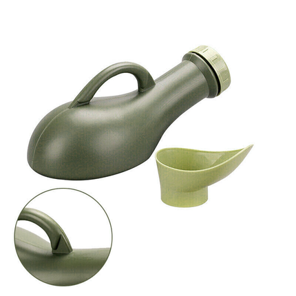 Portable Urinal Bottle for Travel Camping Car Emergency Use - Unisex 1000ml