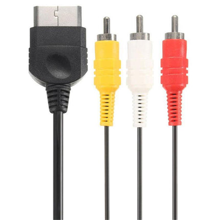 TV AV 3 RCA Cord Audio Video Cable for Microsoft Original/Classic Xbox 1st Gen - Aimall