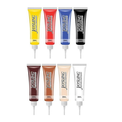 Advanced Leather Repair Gel Kit Filler Restore Car Seat Sofa Scratch Rips Holes - Aimall