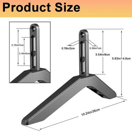 Universal Table Top TV Stand Leg Mount For Led Lcd Screen 32-65inch Bracket