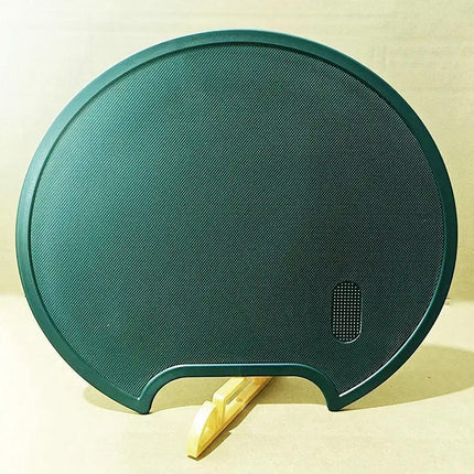 Round Green Plastic Kitchen Chopping Board Household Food Cutting Board Tool