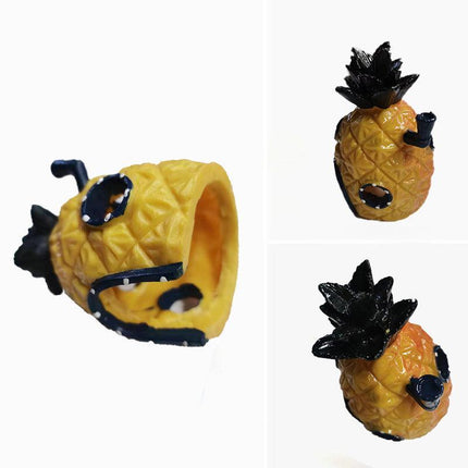 For Alien Spongebob Pineapple House Hole Fish Tank Decoration Aquarium Ornament - Aimall
