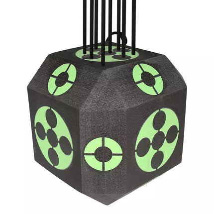 Portable 3D Archery Target Multi-faceted Solid Bow Arrow Target Outdoor Indoor