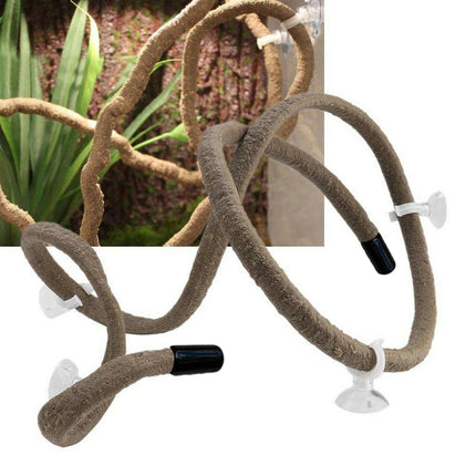 Artificial Tree Vine Reptile Pet Box Chameleon Lizard Gecko Climbing Vine Decor