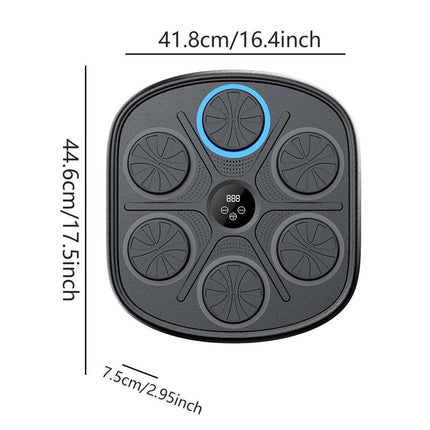Smart Bluetooth Electronic Music Boxing Wall Target Training Punching Machine