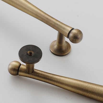 Bronze Cabinet Door Handle Retro Chinese Style Pull for Closet Drawer Furniture