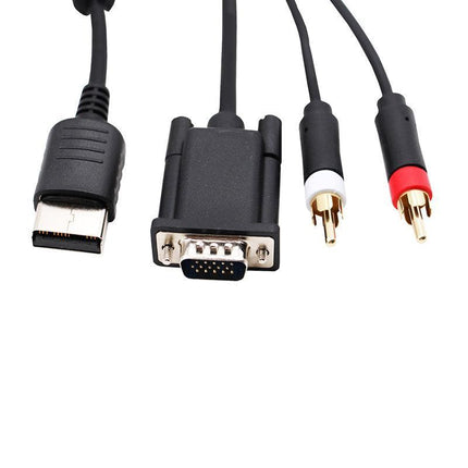 VGA High Definition Cable Box With Audio HD PAL NTSC For Sega Dreamcast Console - Aimall